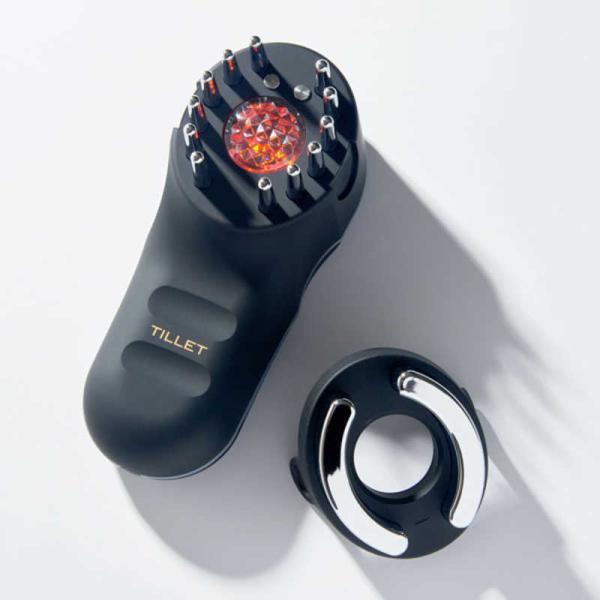 渡久クリエイト 多機能美顔器 TILLET W-GEAR [ブラック][ラッピング可] R-LOGI