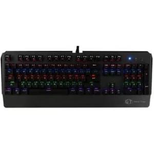 DELUX ゲーミングキーボード メカニカル Outemu青 Nキーロールオーバー 英字配列 KM0...