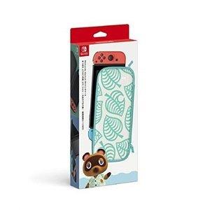 Nintendo Switch キャリングケース あつまれ どうぶつの森 たぬきアロハ柄 (画面保護シート付) ニンテンドースイッチ 任天堂｜sokuteikiya