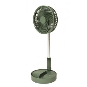 TEKNOS USB充電式扇風機 USB充電式折りたたみ収納扇 SI-002UG USB充電式折りたたみ収納扇風機 サーキュレーター USB 充電式