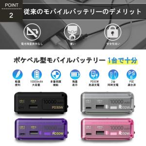 ＼セール中/ Trozk モバイルバッテリー ...の詳細画像2