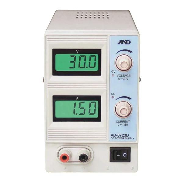エーアンドデイ　AD-8723D　30V-1.5A　直流安定化電源