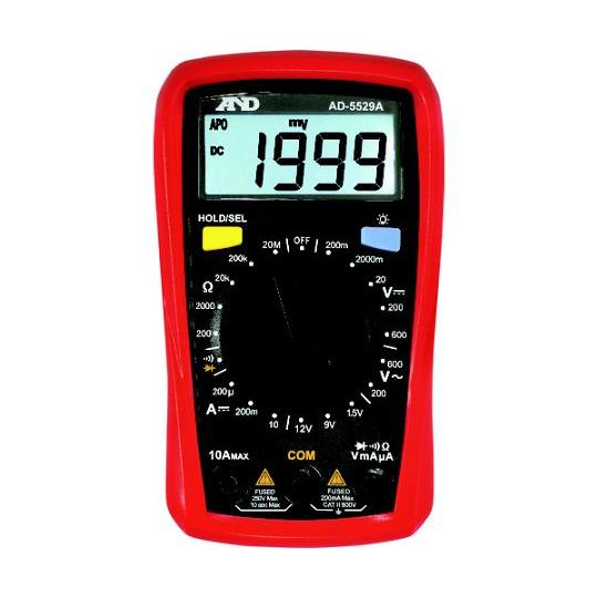 エーアンドデイ　AD-5529A　デジタルマルチメーター 　
