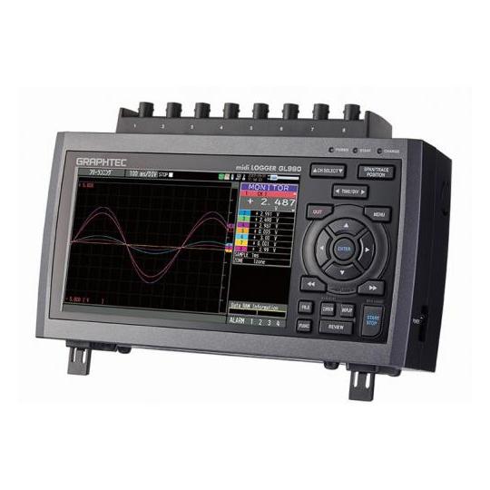 グラフテック　GL980　絶縁高速8チャネルデータロガー　midi LOGGER 　データーロガー　...