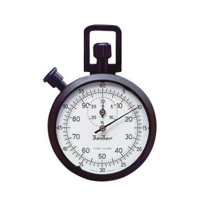 HANHART アナログストップウォッチ 1/5秒 30分計 積算式7石 122-05S