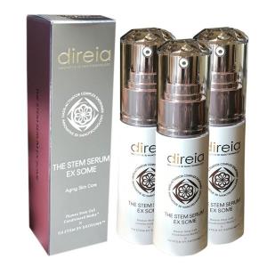 《正規品保証》 Direia ヒト幹細胞 培養液 美容液 30ml*3個 セット The Stem Serum EX ソール ディレイア ステム セラム ヒアルロン酸 ビタミンc誘導体｜sola