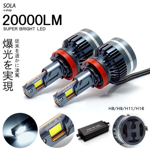 S500P/S510P 前期/中期 ハイゼットトラック LED フォグランプ H8 100W 200...