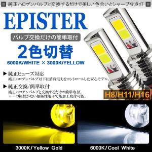 Z12系 キューブ/cube LED フォグランプ H8 18W EPISTER サイド発光 リフレ...