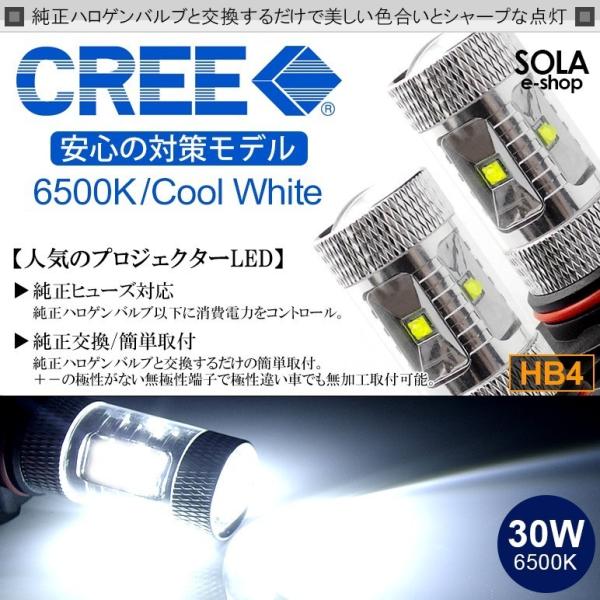 100系 前期/中期/後期 ランドクルーザー/ランクル LED フォグランプ HB4 30W CRE...