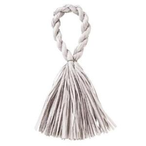 わらルックタッセルベースＤ−７２ ライトグレー