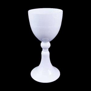 花器 Clay クレイ WHITE Glass 10φ×20Hcm c252-777-870-100｜solargift