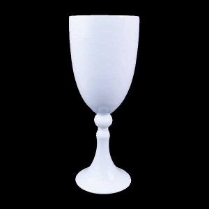 花器 Clay クレイ WHITE Glass 9φ×23Hcm c254-777-871-100｜solargift