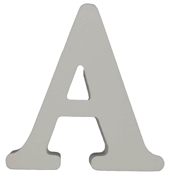 木製アルファベット文字 A スタンドタイプ 白 1個 100×95×15mm 固まるハーバリウム