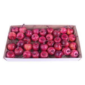 りんごピック 20mm レッド 箱 36本入 アップル ピック 松村工芸