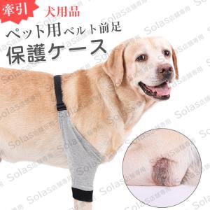 犬 関節プロテクター 前足用 犬足プロテクター 膝