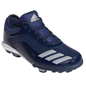 【SALE】【adidas】EG2391 ADIZERO SPEED POINT K CNAVY-SILVMT-FTWWHT アディダス アディゼロ スピードポイント K キッズ ベースボール カレッジネイビー/シル｜solehunter