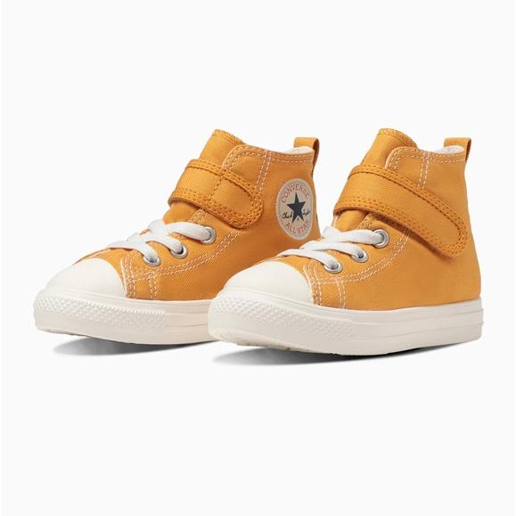 【CONVERSE】CHILD ALL STAR LIGHT V-1 HI DARK GOLD 3S...