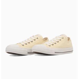 【Converse】ALL STAR FLATEYELETS CG OX 5SD298 CREAM コンバース オールスター フラットアイレッツ ＣＧ ＯＸ クリーム スニーカー ローカット レースアップ｜solehunter