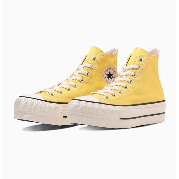 【Converse】ALL STAR (R) LIFTED HI EGG YELLOW オールスター...