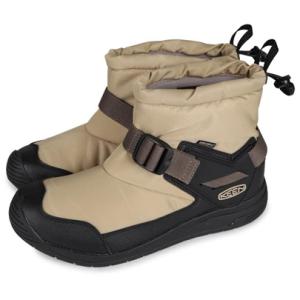 【KEEN】 1025474 Men's HOODROMEO WP Safari/Canteen フッドロメオ ウォータープルーフ ウィンターブーツ SAFARIxCANTEEN KN616 防水透湿 保温 雪寒地対応｜solehunter