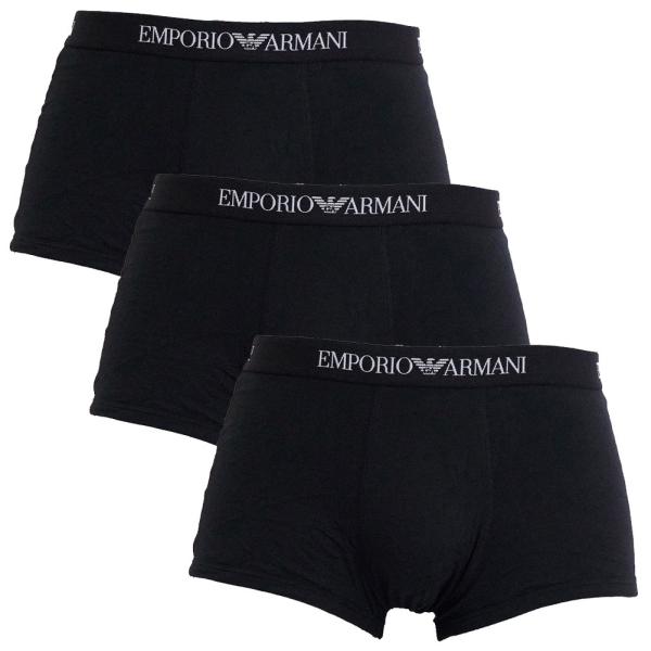 エンポリオアルマーニ ボクサーパンツ 3枚組 3PACK PURE COTTON TRUNK 111...