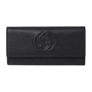 グッチ アウトレット 長財布 598206 A7M0G 1000 Black レディース GUCCI OUTLET ポイント利用 爆買