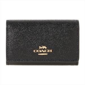 コーチ アウトレット キーケース 76741 IMBLK ブラック レディース COACH OUTLET｜soleil2020