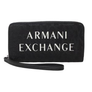 アルマーニエクスチェンジ ラウンドファスナー長財布 948451 CC708 00020 Black メンズ ARMANI EXCHANGE｜soleil2020