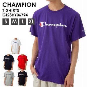 チャンピオン Tシャツ (6色) クラシック グラフィック CLASSIC GRAPHIC TEE ロゴ クルーネック 半袖 カジュアル GT23HY06794 メンズ CHAMPION