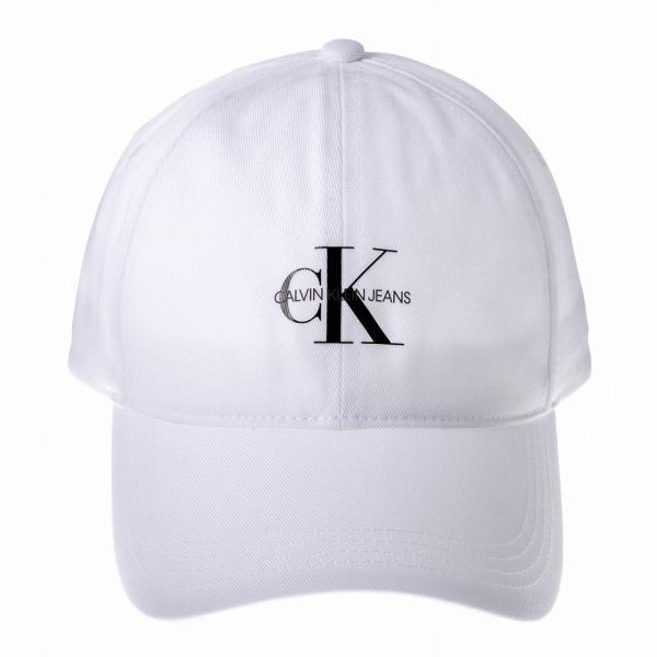 カルバンクライン メンズ キャップ 帽子 野球帽 ホワイト K50K505989YAF Calvin...