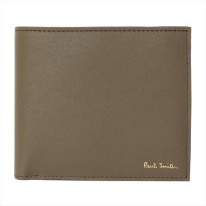 【新品】Paul Smith マーケトリー ブライトストライプ 2つ折り財布 マーケトリー ブライトストライプ ラビット 2つ折り財布