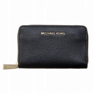 マイケルコース ミニ財布 カードケース ラウンドファスナー 32F9GJ6D0L 001 レディース BLACK ブラック MICHAEL KORS｜soleil2020