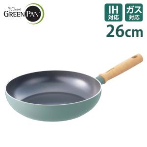 グリーンパン Greenpan メイフラワー フライパン 24cm キッチン 調理器具 ガス対応 Ih対応 天然木 おしゃれ かわいい 可愛い Solemo ソレモ 通販 Paypayモール