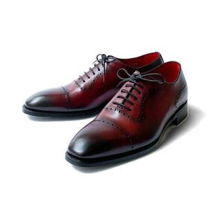 シューズ メンズ ドレスシューズ レースアップ ビジネス ブランド イタリア Barrett バレット ワインレッド内羽根 革底 紳士靴 Bar 銀座 Hiko 通販 Yahoo ショッピング