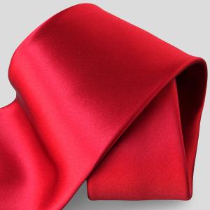 ステファノリッチ】ネクタイ ｜シルク プリント レッド (ste00985