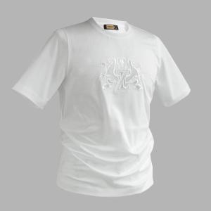 ZILLI ジリー Tシャツ カットソー 半袖シャツ メンズ カジュアル ブランド コットン メンズ ホワイト おしゃれ 紳士服 高級 大きいサイズ