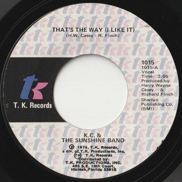 KC &amp; The Sunshine Band That&apos;s The Way (I Like It) ...