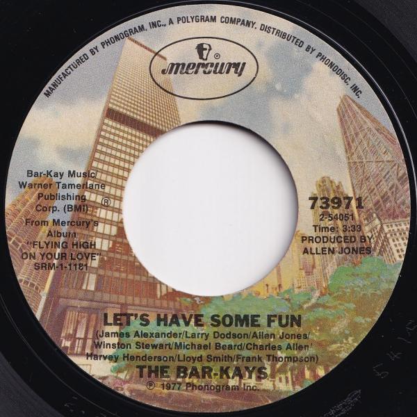 Bar-Kays Let&apos;s Have Some Fun / Cozy Mercury US 739...