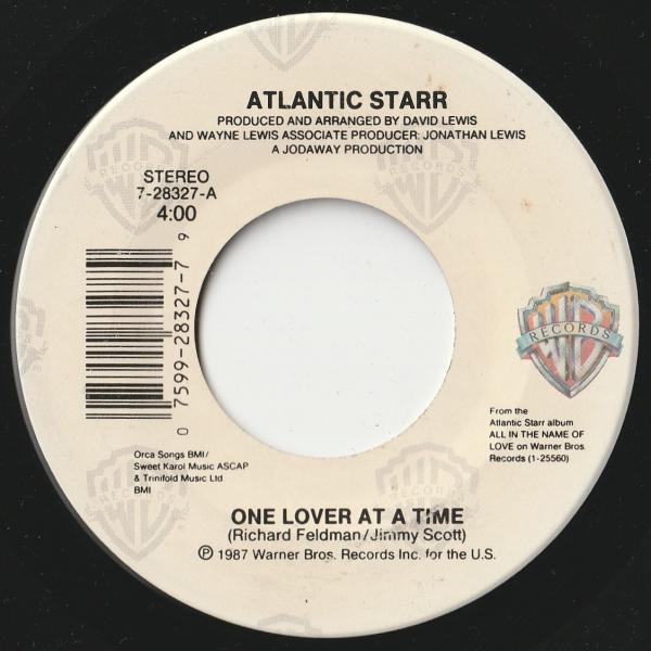 Atlantic Starr One Lover At A Time / I&apos;m In Love W...