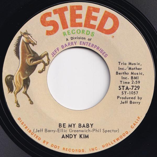 Andy Kim Be My Baby / Love That Little Woman Steed...