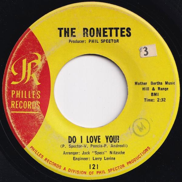 Ronettes Do I Love You? / Bebe And Susu Philles US...