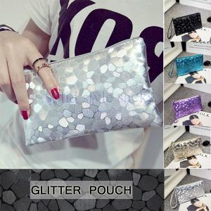 グリッターポーチ コスメポーチ 小物入れ がま口 化粧 メイク きらきらポーチ ティッシュケース ミニポーチ ミニクラッチ Sss018mfs Solid Style Lab Yahoo 店 通販 Yahoo ショッピング
