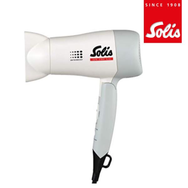 ソリス ドライヤー ヘアドライヤー 電圧切り替え 海外対応  オンザゴー ホワイト SCD397