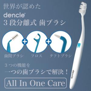 本家本元 スキ間歯ブラシ 3段分離式 4色セッ...の詳細画像5