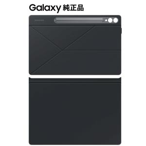 Galaxy Tab S9+ カバー  純正 スマートブックカバー Smart Book Cover EF-BX810 ブラック 海外純正品｜solitary0205