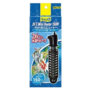 テトラ (Tetra) テトラ 26℃ミニヒーター 150Wカバー付 熱帯魚 金魚 メダカ アクアリウム