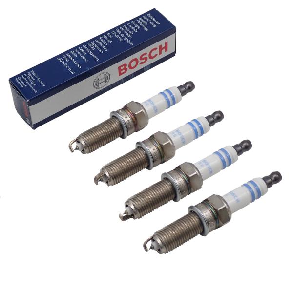 ベンツ W212 W207 R171 ダブルプラチナ スパークプラグ 4本セット(1台分) BOSC...