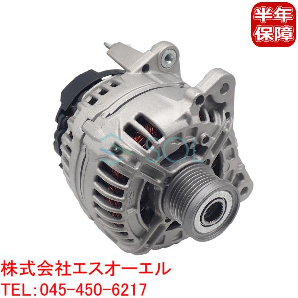 VW フォルクスワーゲン ゴルフ7 ヴァリアント 5G AU TSI オルタネーター 03C9030...