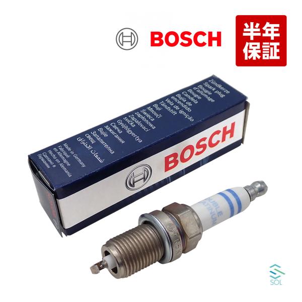 BOSCH スパークプラグ 1本 VW シロッコ 137 138 ポロ 6R 6C シャラン 7N1...