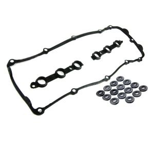 BMW E53 X5 E83 X3 E85 Z4 シリンダー ヘッドカバーガスケット(タペットカバーシール15個付き)